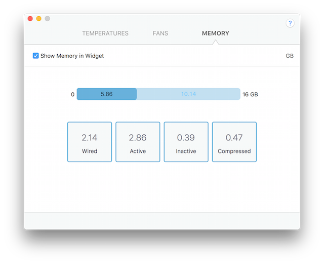 Use This Free Widget to Track RAM & CPU Temps on OS X