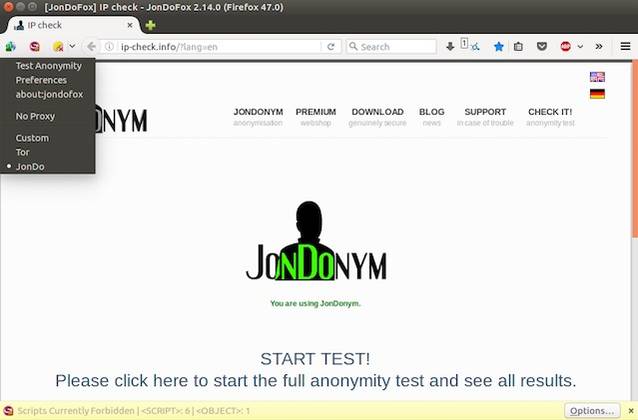 How Linux Users Can Hide Their Tracks With JonDo