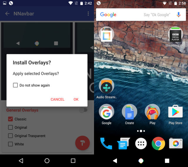 Android Nougat Navbar & More: Try These RRO Layers Themes