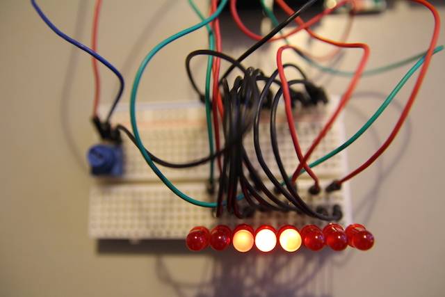 Make a Knight Rider LED Scanner with Arduino