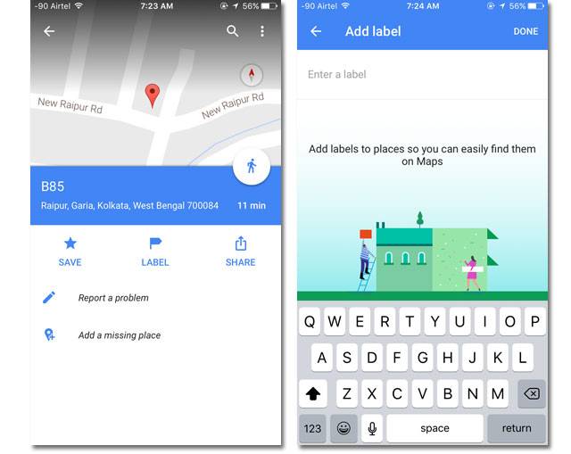 Map Labelling Google 13 Google Maps Tips for Smarter Navigation on Your iPhone