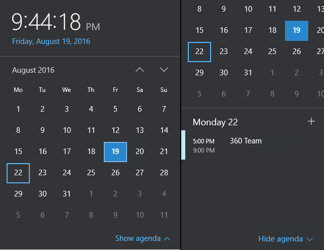 Taskbar Events How to Sync Your Google Calendar with the Windows 10 Taskbar