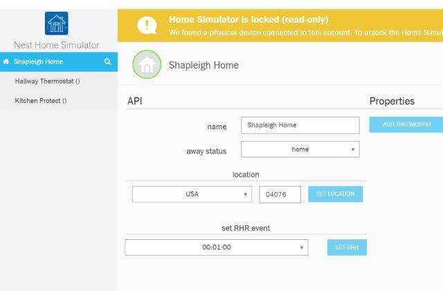 Test Nest IFTTT Recipes Before You Buy, With Nest Home Simulator