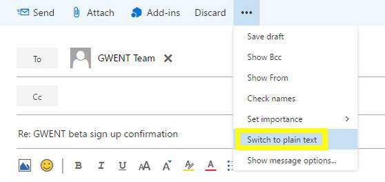 Format Text Ribbon Outlook How to Edit Email Fonts & Formatting in Microsoft Outlook