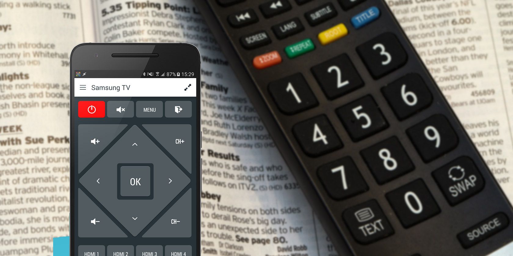 How to Control Your TV With Your Android Phone or Tablet