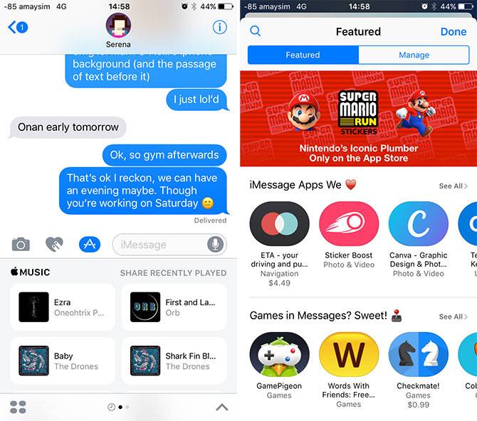 How to Use All the New Messages Features in iOS 10