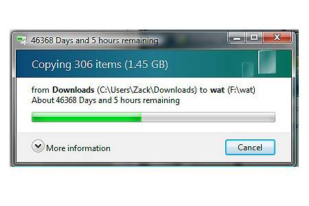 File Transfers on Windows Vista