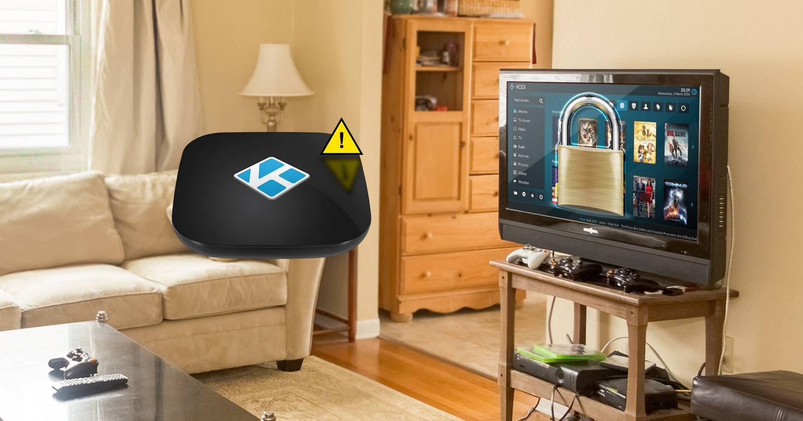 7 Security and Privacy Issues to Consider With a Kodi Media Box