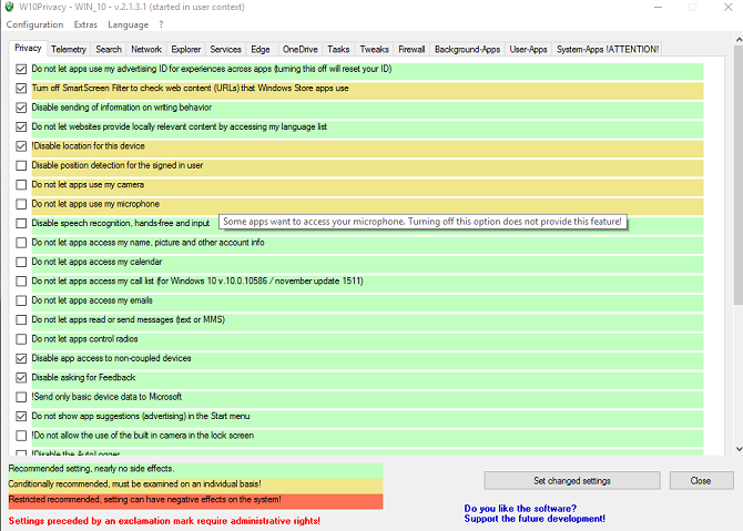 7 Tools to Manage Privacy Settings in Windows