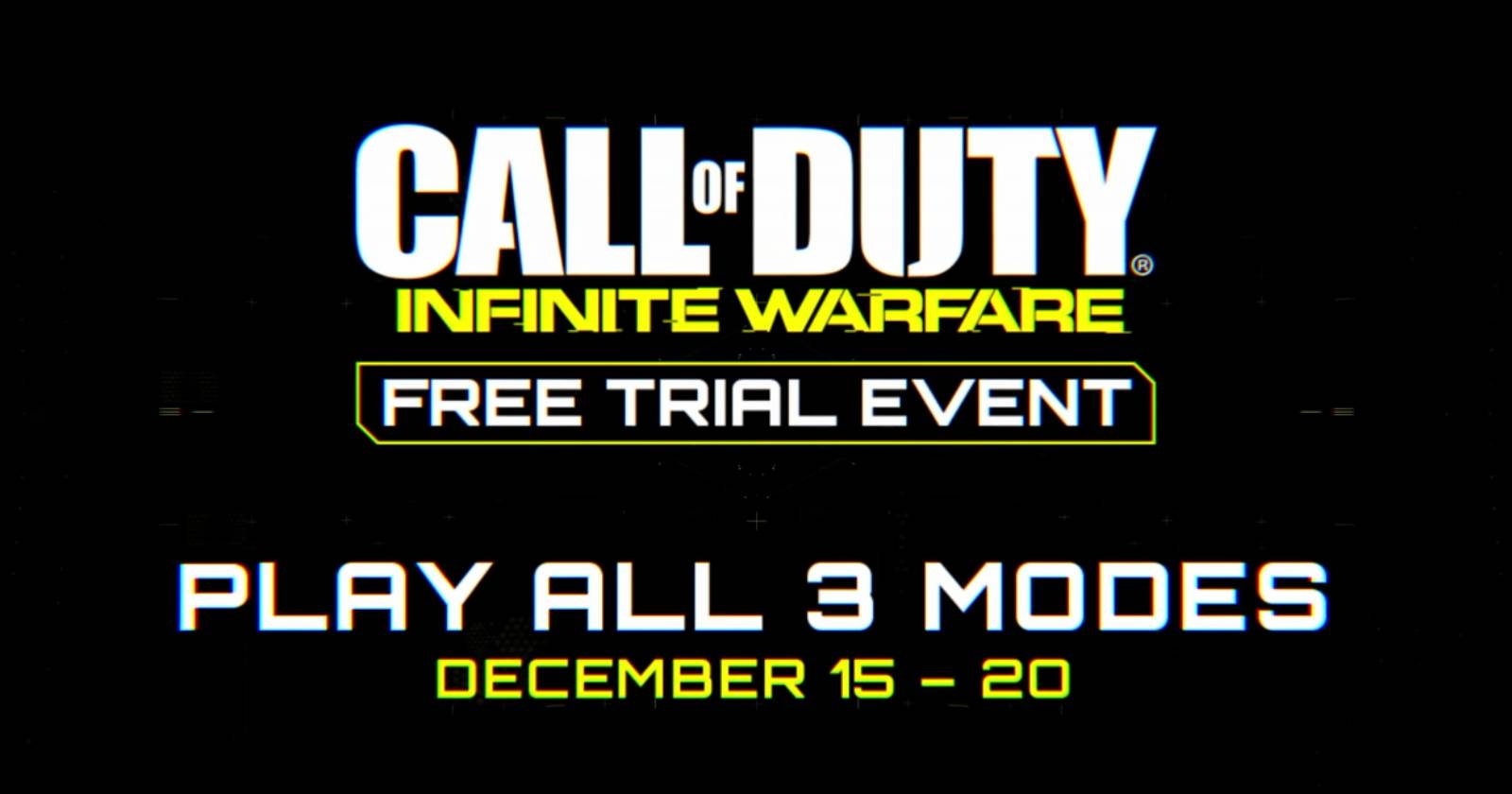 Play Call of Duty: Infinite War Free This Weekend