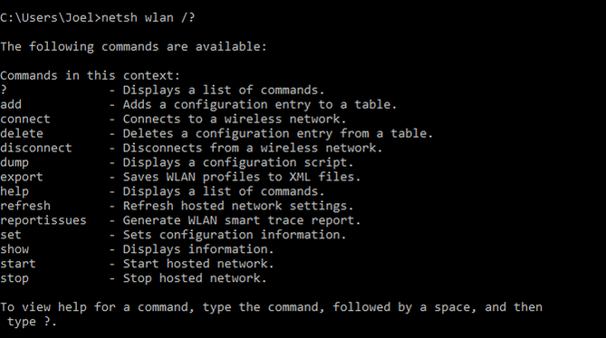 Network Shell 8 CMD Commands to Manage Wireless Networks on Windows