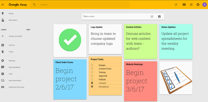 How to Use Google Keep for Simple Project Management