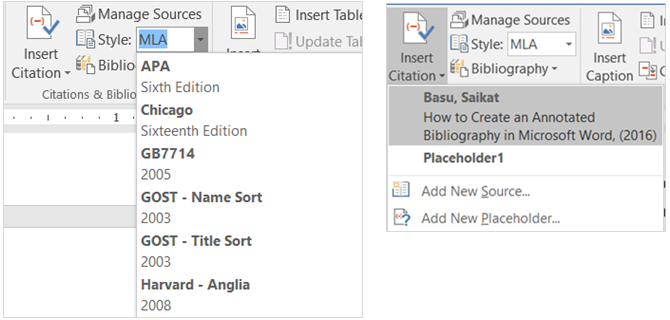 References Under Image Word Example The Simple Guide to the Microsoft Word References Tab