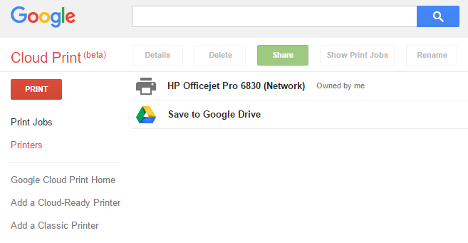 Google Cloud Print and Alternatives for Printing On-the-Go