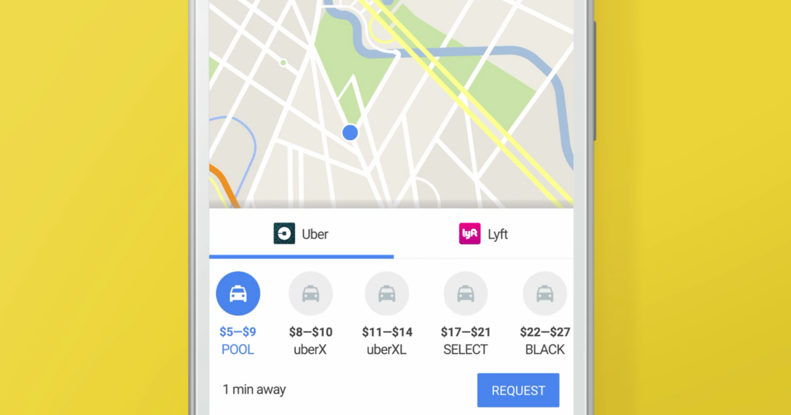You Can Now Hail an Uber Through Google Maps