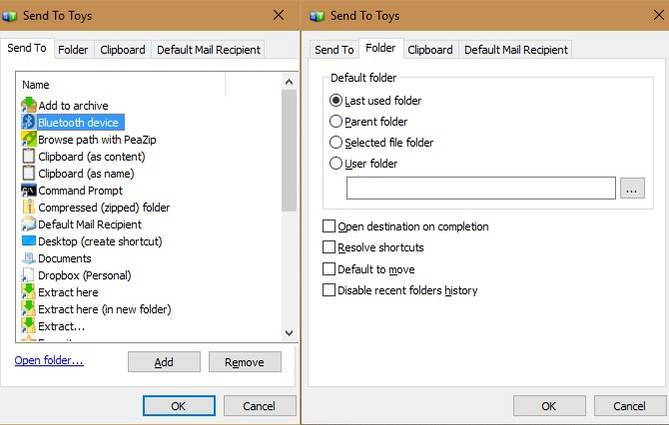 How to Customize the Send to Right-Click Menu in Windows 10
