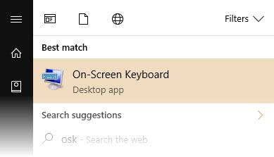 How to Enable/Disable the On-Screen Keyboard in Windows 10