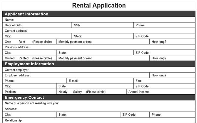 15 Rental Templates for When You're Subletting Your Place
