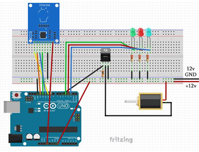 DIY Smart Lock with Arduino and RFID