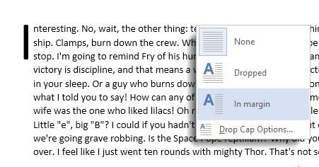 How to Use Drop Caps to Enhance Your Text in Microsoft Word