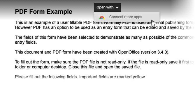 How to Fill Out PDF Forms Using Google Drive