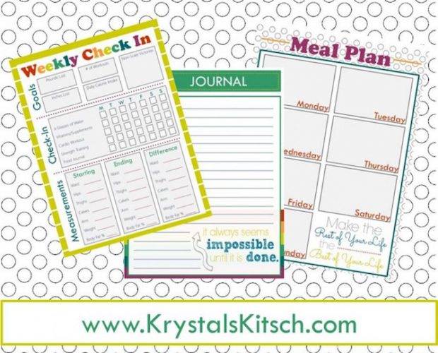 Find the Best Health and Fitness Templates and Printables on the Web
