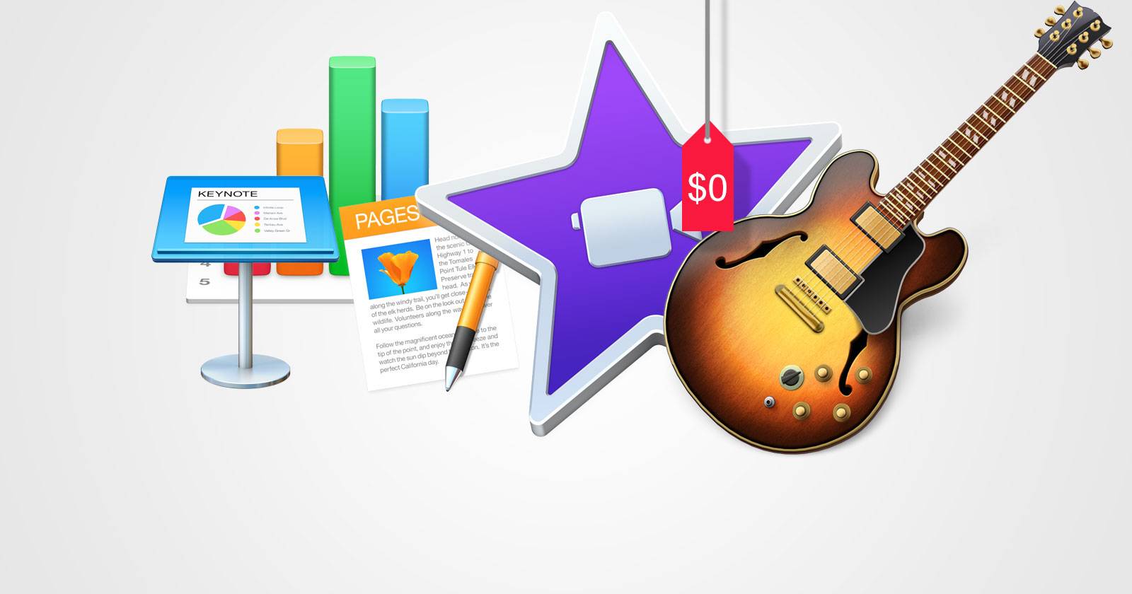 Download iMovie, GarageBand, Pages, and iWork Free for Mac and iOS