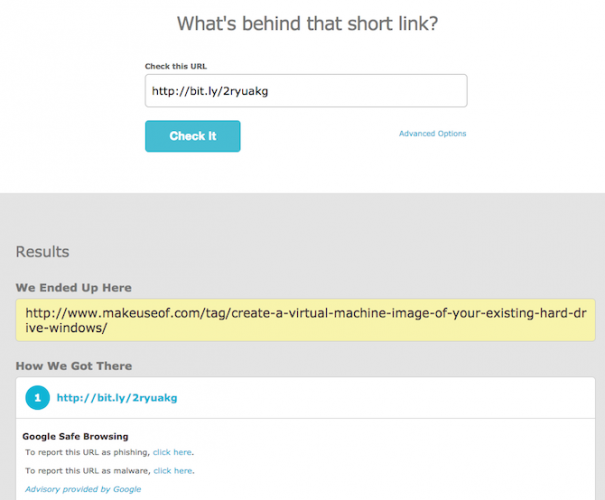 How to Peek at Shortened URLs Without Clicking on Them