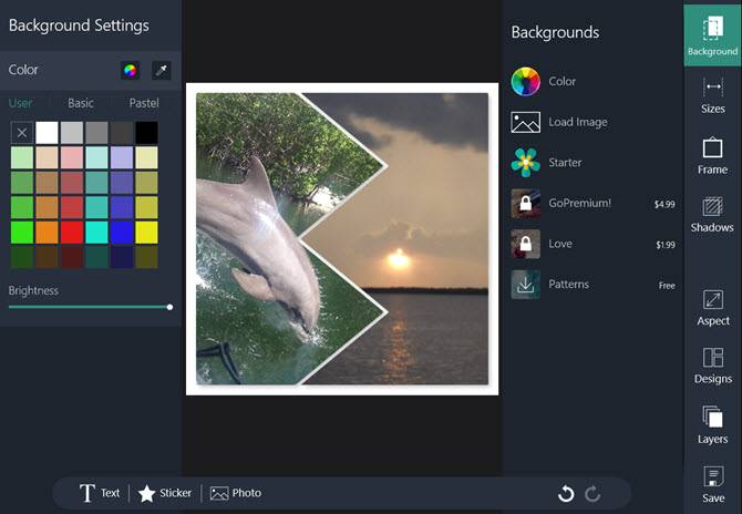 phototastic collage windows app