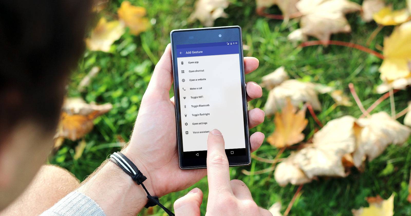 Quickly Access Apps and Shortcuts With Custom Gestures for Android