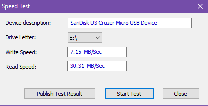 Usb Viewer Speed 5 Apps to Check the Speed of Your USB Flash Drive in Windows