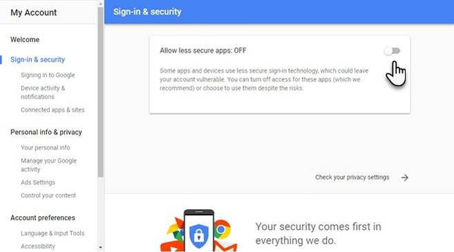 What to Do When Google Prevents Sign-In Access to Third-Party Apps
