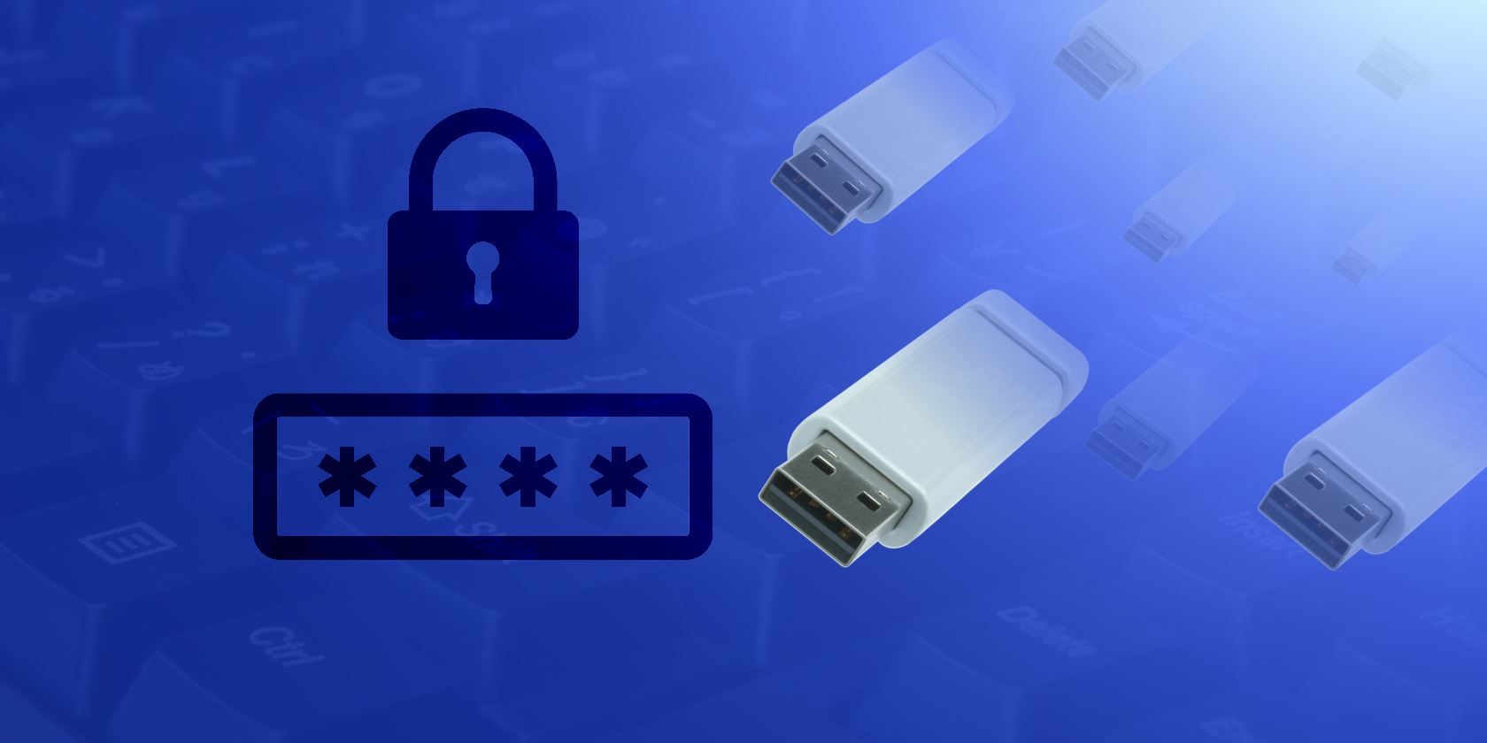 usb flash drive password