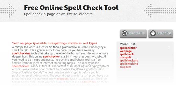 The Best Way to Check Text & Sites for Spelling Mistakes