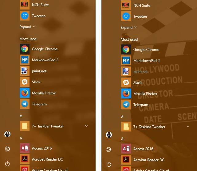 Use This Trick to Tweak Start Menu Transparency in Windows 10