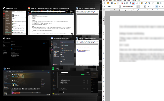 Snapped Windows How to Make Window Snapping in Windows 10 Less Annoying With One Tweak