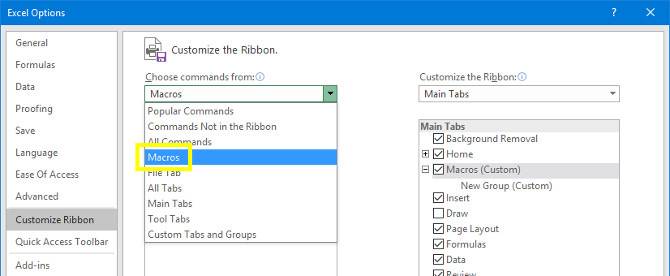 How to Build a Custom Excel Toolbar of VBA Macros