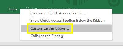 How to Build a Custom Excel Toolbar of VBA Macros