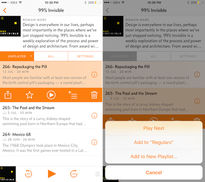 Enjoy Podcasts with Overcast, the iPhone's Best Podcast App