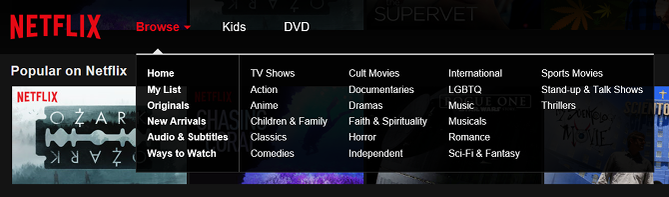 Netfix Menu The Ultimate Netflix Guide: Everything You Ever Wanted to Know About ...