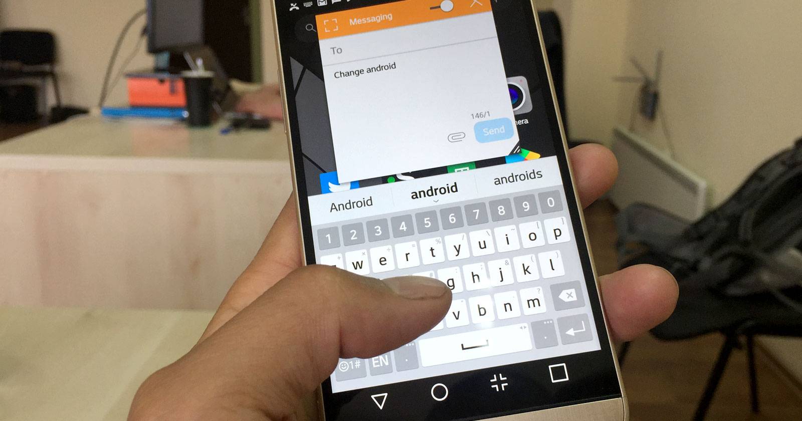 Android Keyboard Menu 4 Large Senior-Friendly Keyboards and Icons for Android