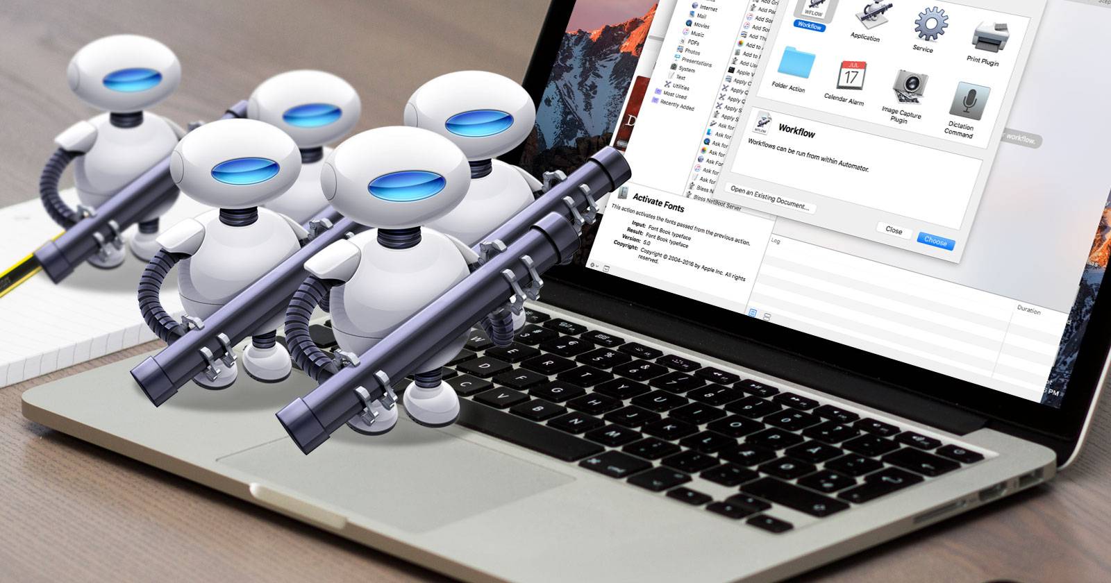 Learn to Use Mac Automator With 6 Handy Example Workflows