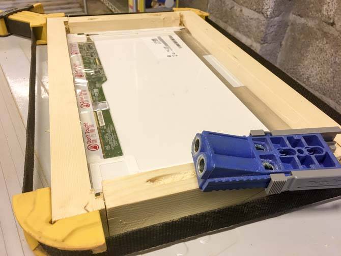 magic mirror- - kreg jig pocket hole