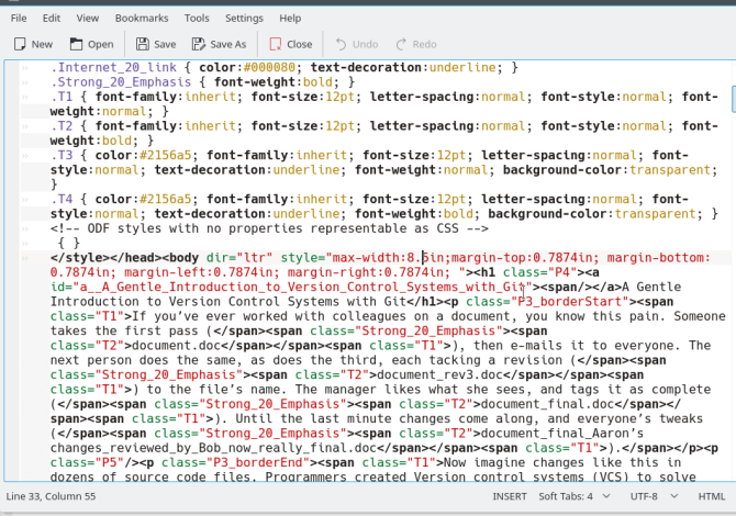 Fix HTML Formatting Using Simple Shell Scripting