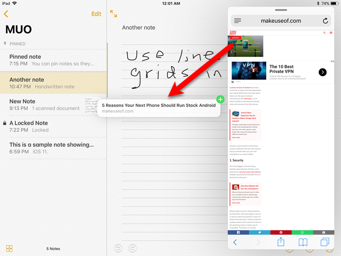 Notes Popup Ios How to Use Apple's Powerful New Notes Features in iOS 11