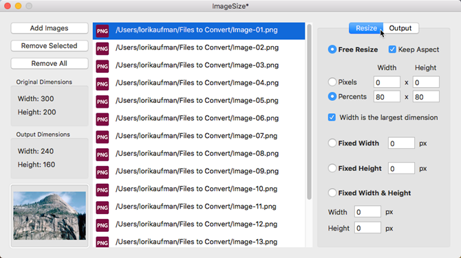 How to Batch Convert and Resize Images on Your Mac