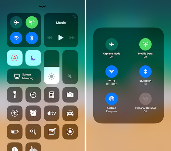Ios Beautiful Control Center How to Use iOS 11's Customizable Control Center on iPhone and iPad