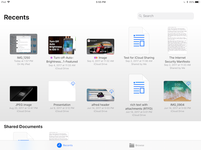 iOS 11 Files App How to Use 19