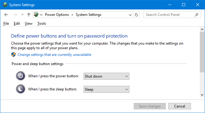 Press power button to shutdown system. Deny Power option что это. Permission denied .you can change them im settings.