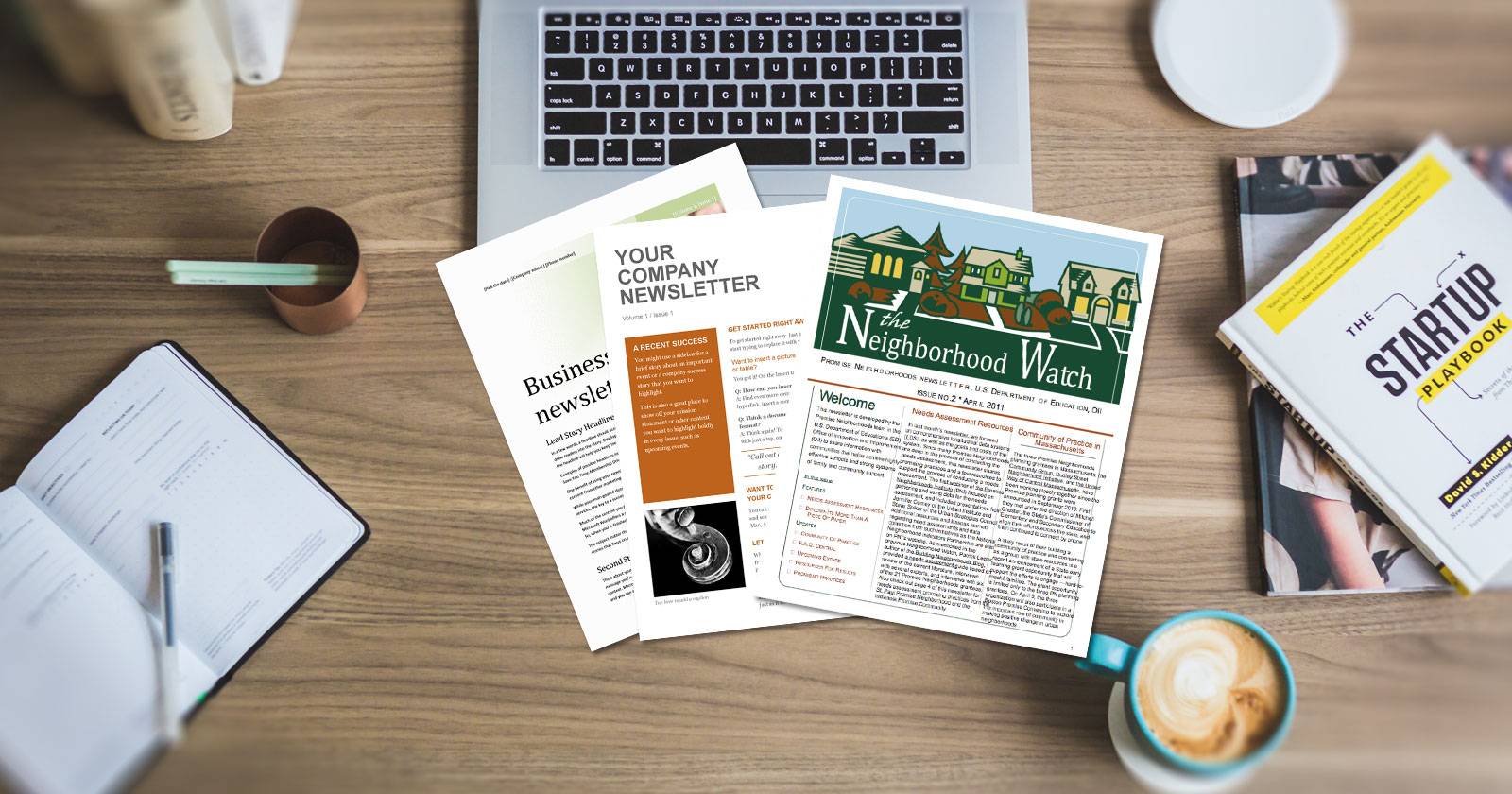 13 Free Newsletter Templates You Can Print or Email as PDF